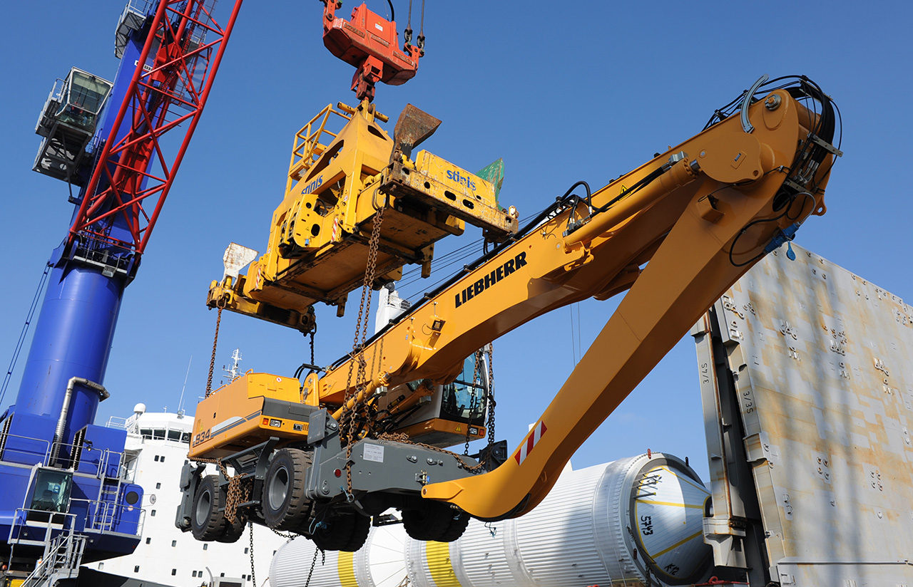 Heavy Lift Industrial Project Cargo Crane Logistics